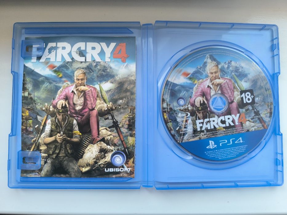Farcry4 новый,диск без царапин,для ps4