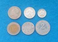 Монеты Кубы и Венгрии  6 штук