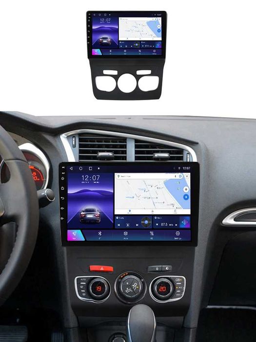 NAVIGATIE Android 14 Citroen C4 II 2009 - 2018 1/8 Gb CarPlay +CAMERA