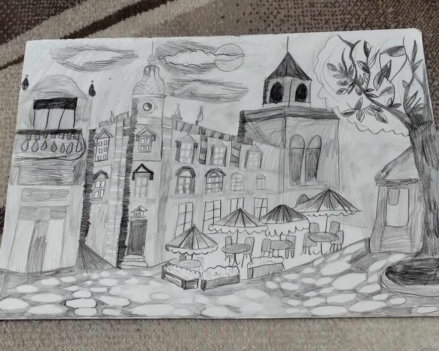 Рисунка на град Русе :)
