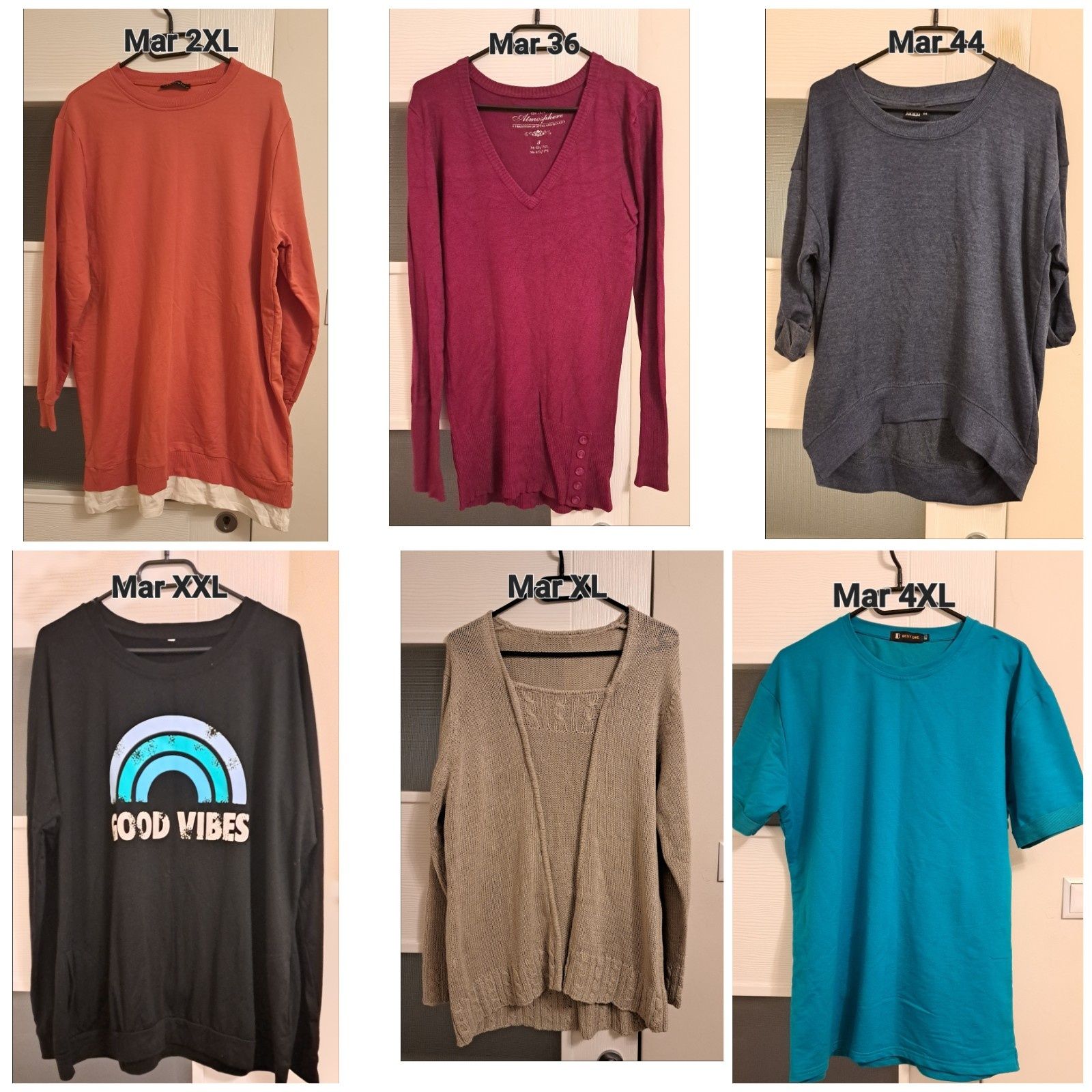 Pantaloni și bluze femei 36- XXL