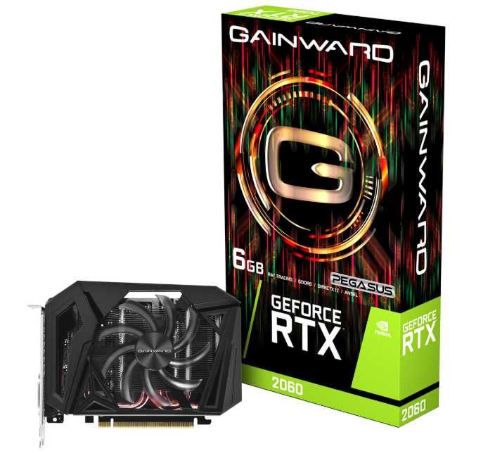 Видеокарта Gainward RTX 2060 Pegasus, 6GB GDDR6 192-bit