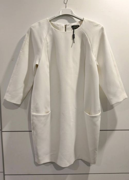 Massimo Dutti рокля екрю р-р С/М