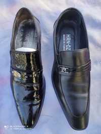 Туфли мужские кожаные 2 вида, Турция. Р 41 и 42