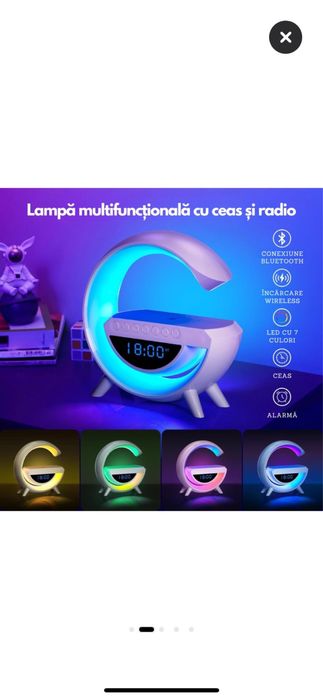 Incarcator Rapid Wireless 15W, 5 in 1 cu Bluetooth