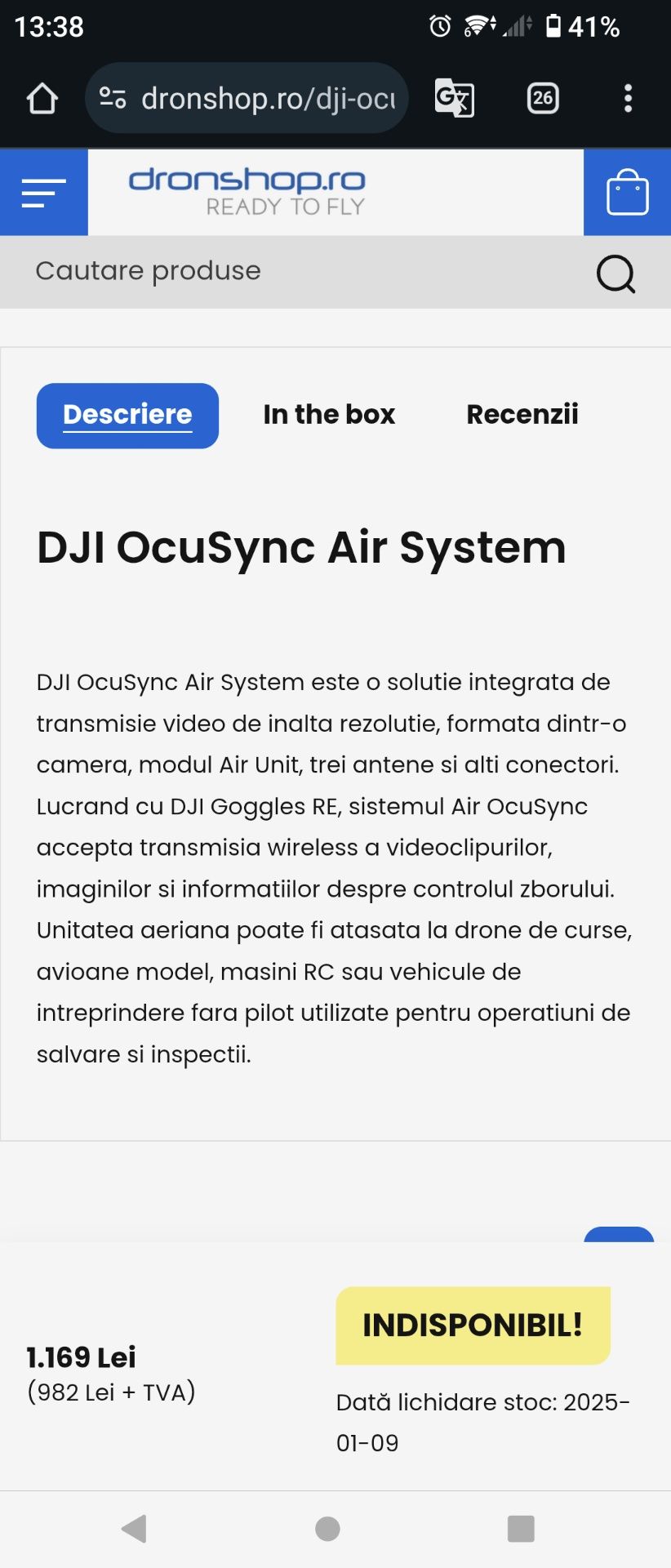Dji OcuSync air system
