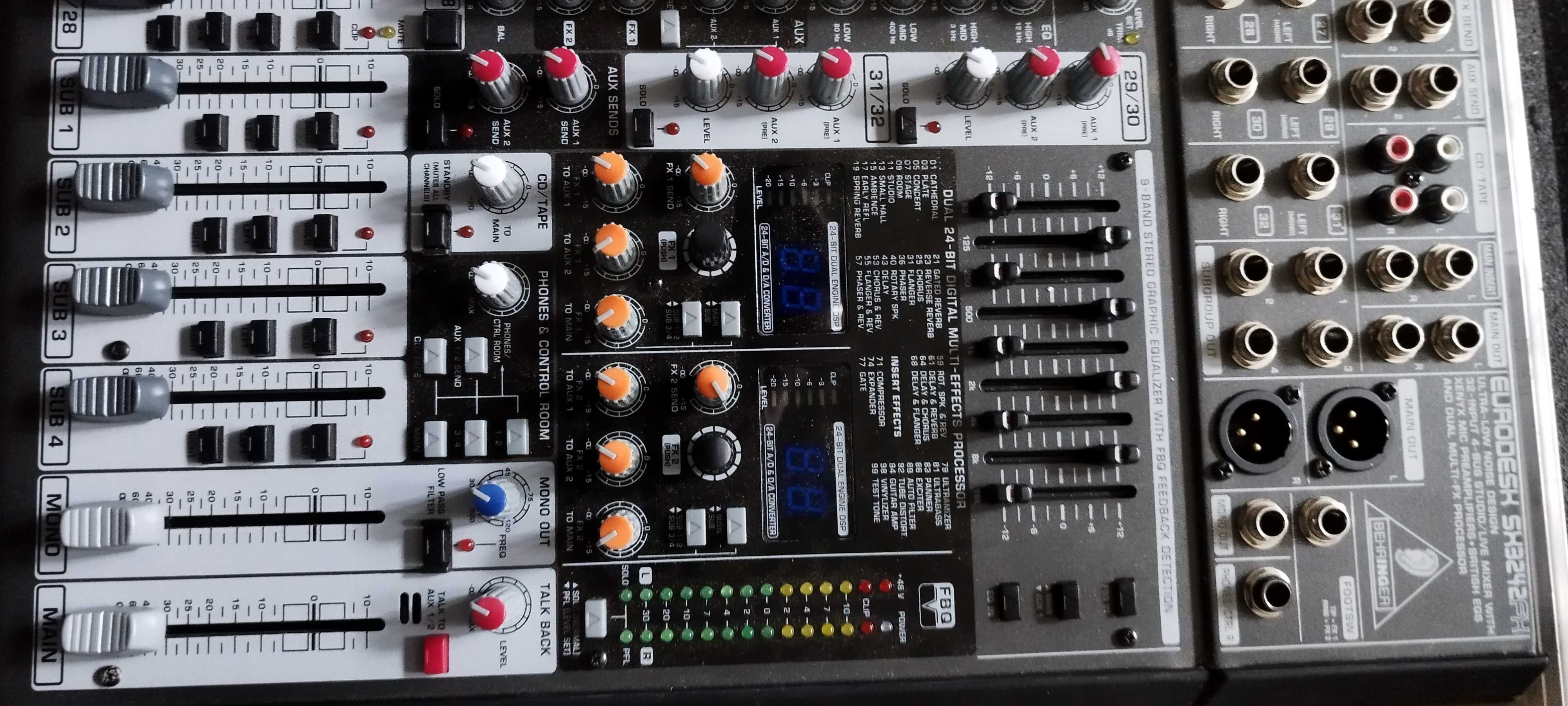 Mixer Audio Behringer Eurodesk SX3242FX