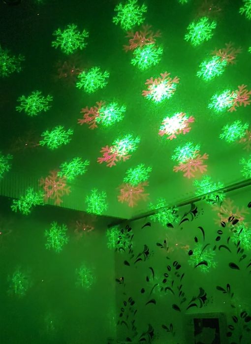 Laser interior pentru Crăciun