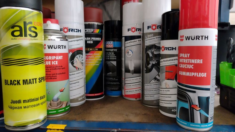 spray degripant,vaselina,curatitor,ceramic,chedere,lac wurth foerch