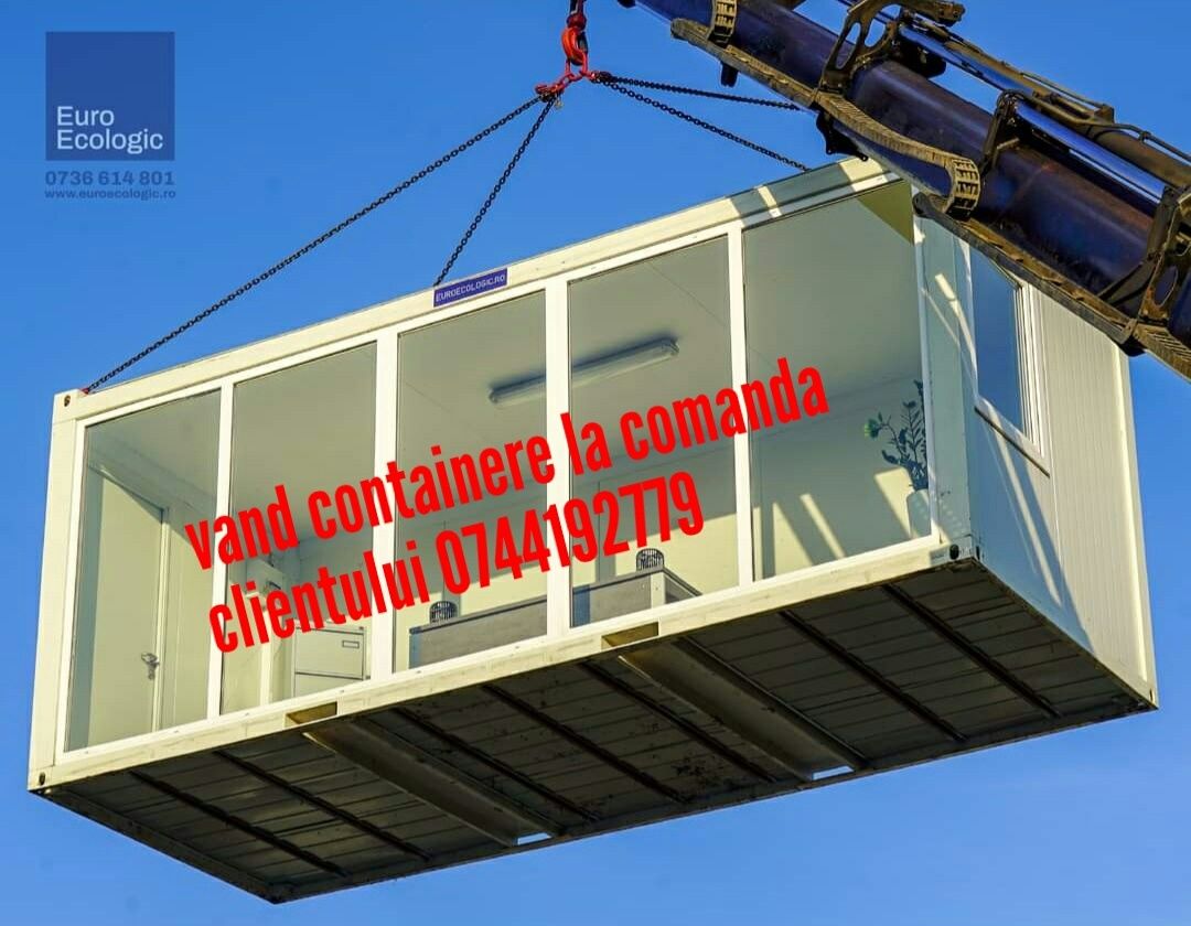 Vand containere trimit în toată țara fără avans