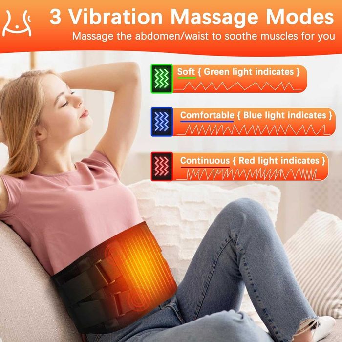 Изключително голяма 60-инчова безжична нагревателна подложка за гръб