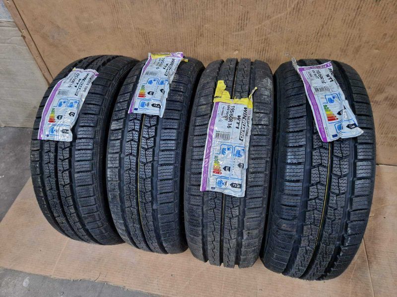 4 Nexen R16C 195/60
нови зимни бусови гуми 
DOT2919
