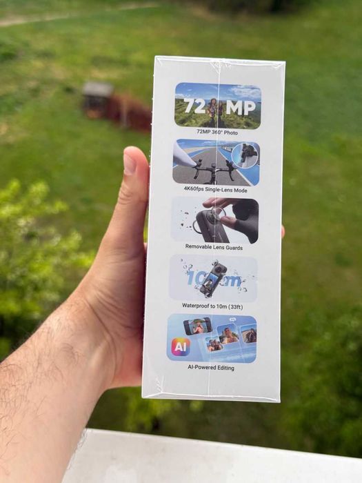 Camera insta360 x4 noua, sigilata!