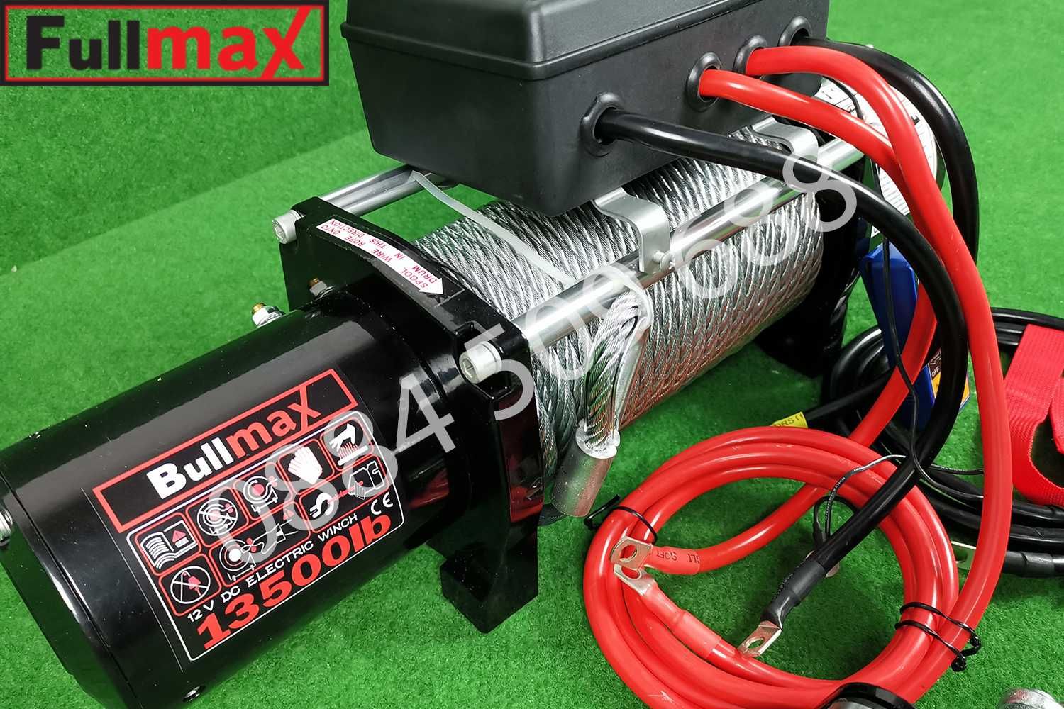 Лебедка електрическа  BULMAX за джипове 12 v - 6136 кг. 13 500 lb