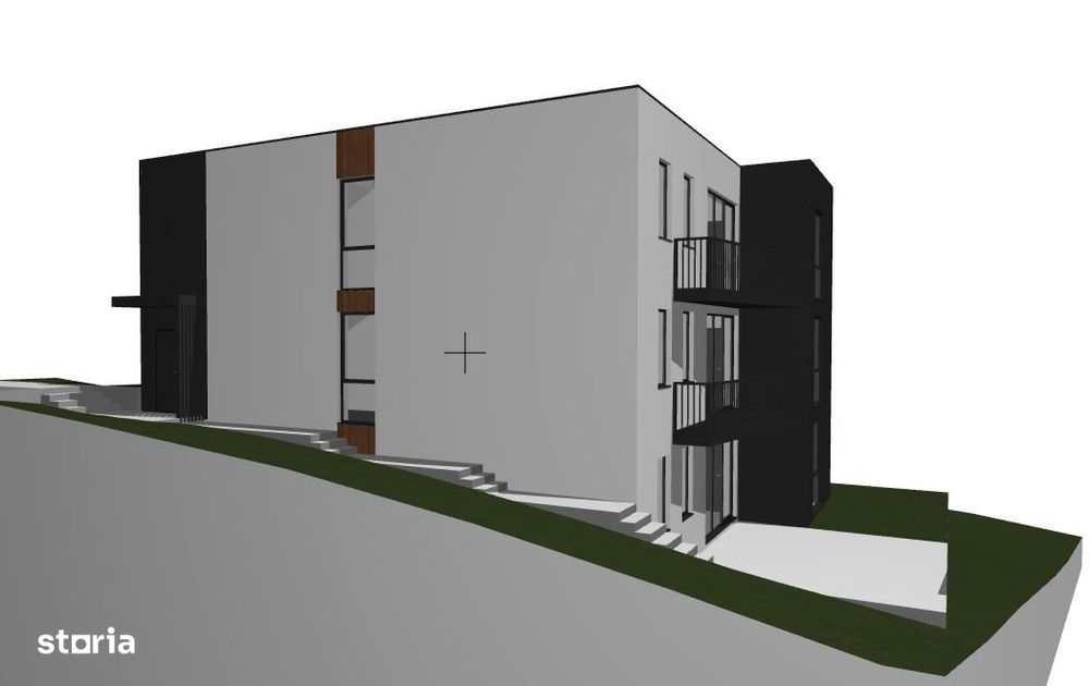 Apartament bloc nou 100mp Bradet semifinisat 125.000eur