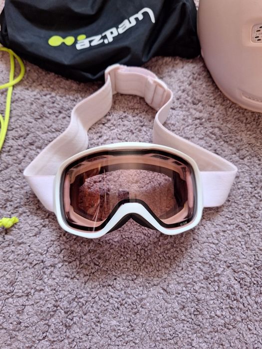 Casca ski ciclism Wedze H-FS 300, marimea M, 53-58 cm, ochelari