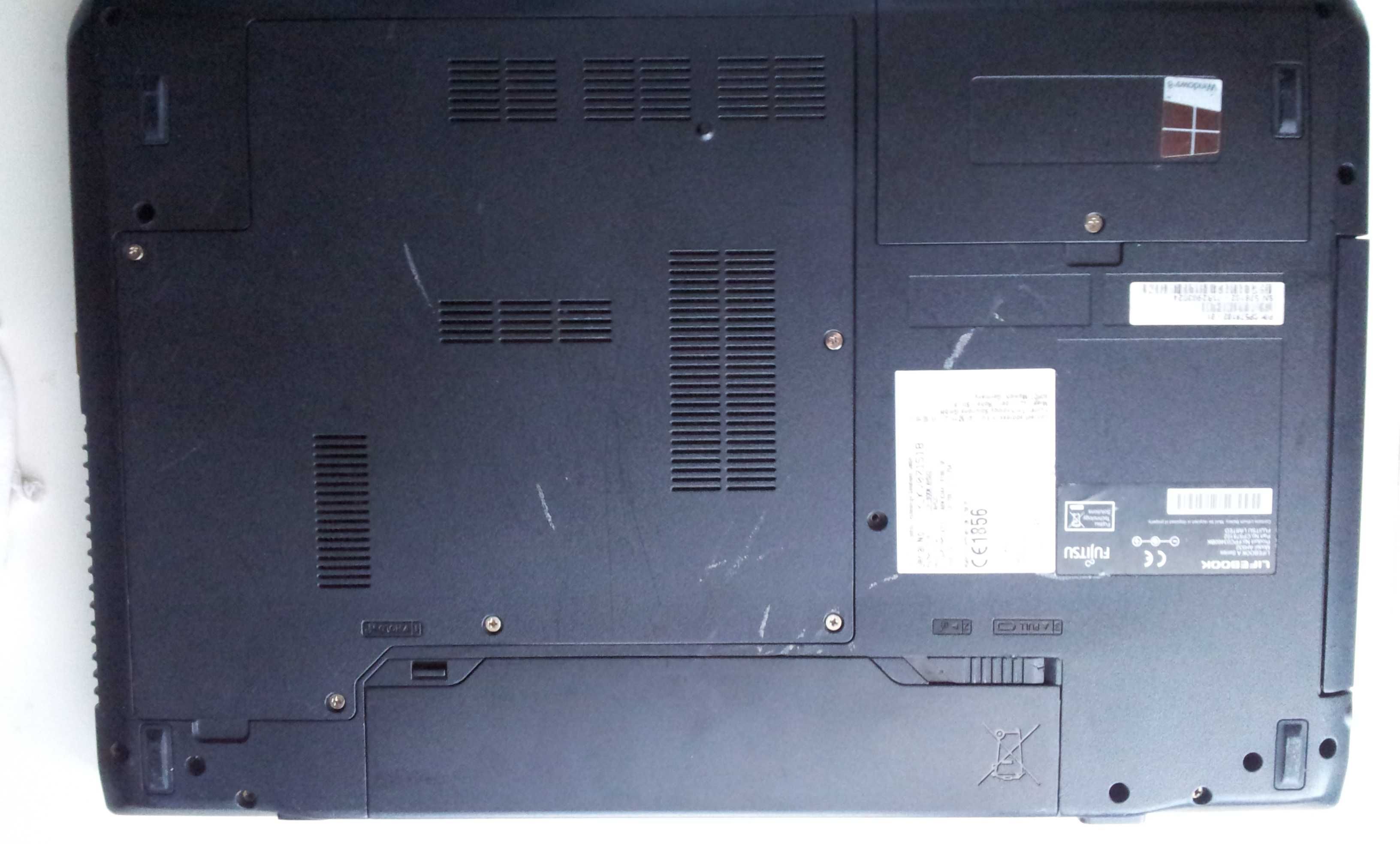 FUJITSU AH532 15.6"LED Intel Core i5 2520 3.20GHZ ram8/16gb SSD256GB