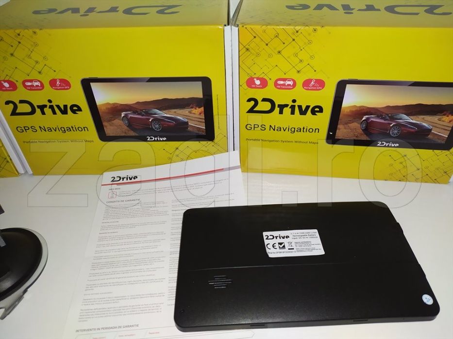 GPS de camion cu ecran 7" capacitiv-setari camion, duba, taxi, auto