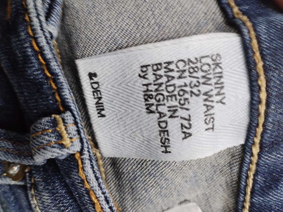 Polo M Lacoste si blugi H&M 28/32