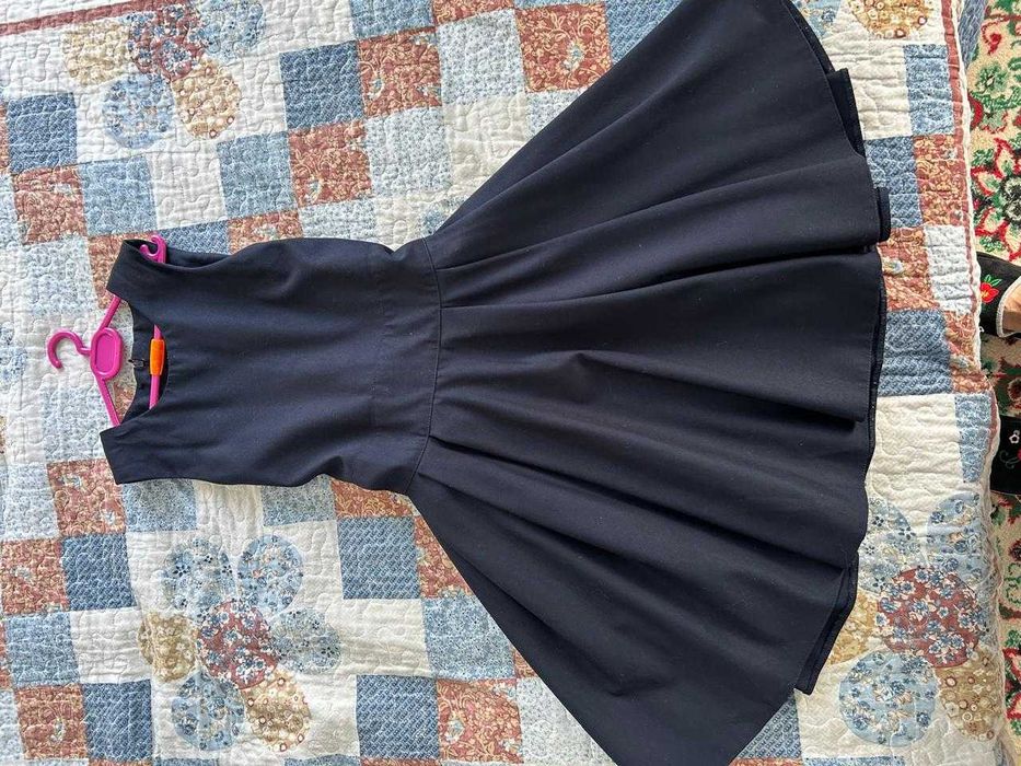 Школьный сарафан темно синий 36 р Glasman