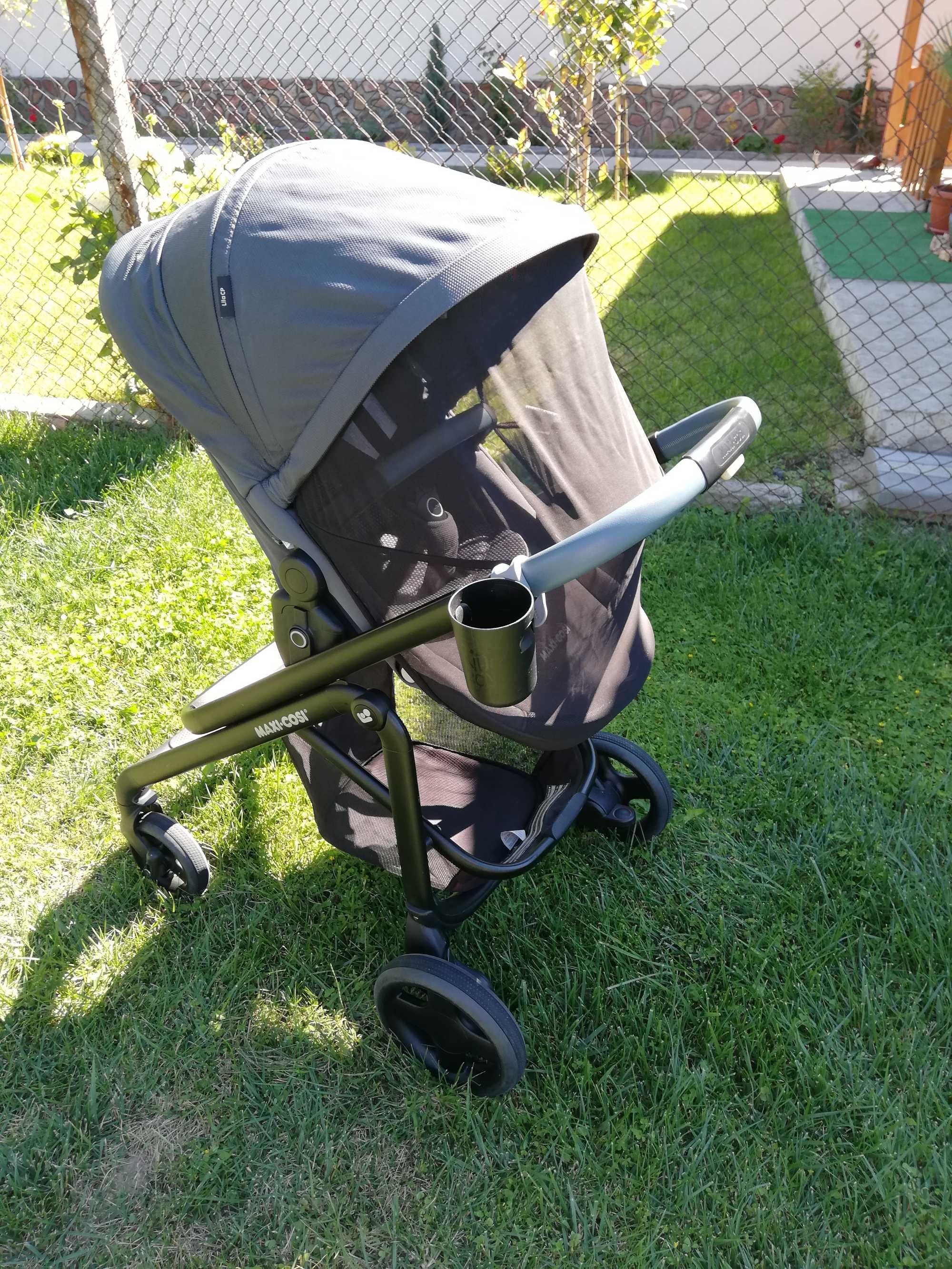 Maxi-Cosi Комбинирана количка Lila SP - Essential Graphite 2в1