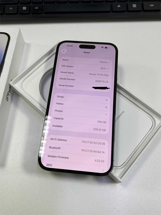 iPhone 14 pro max 256 LL/A