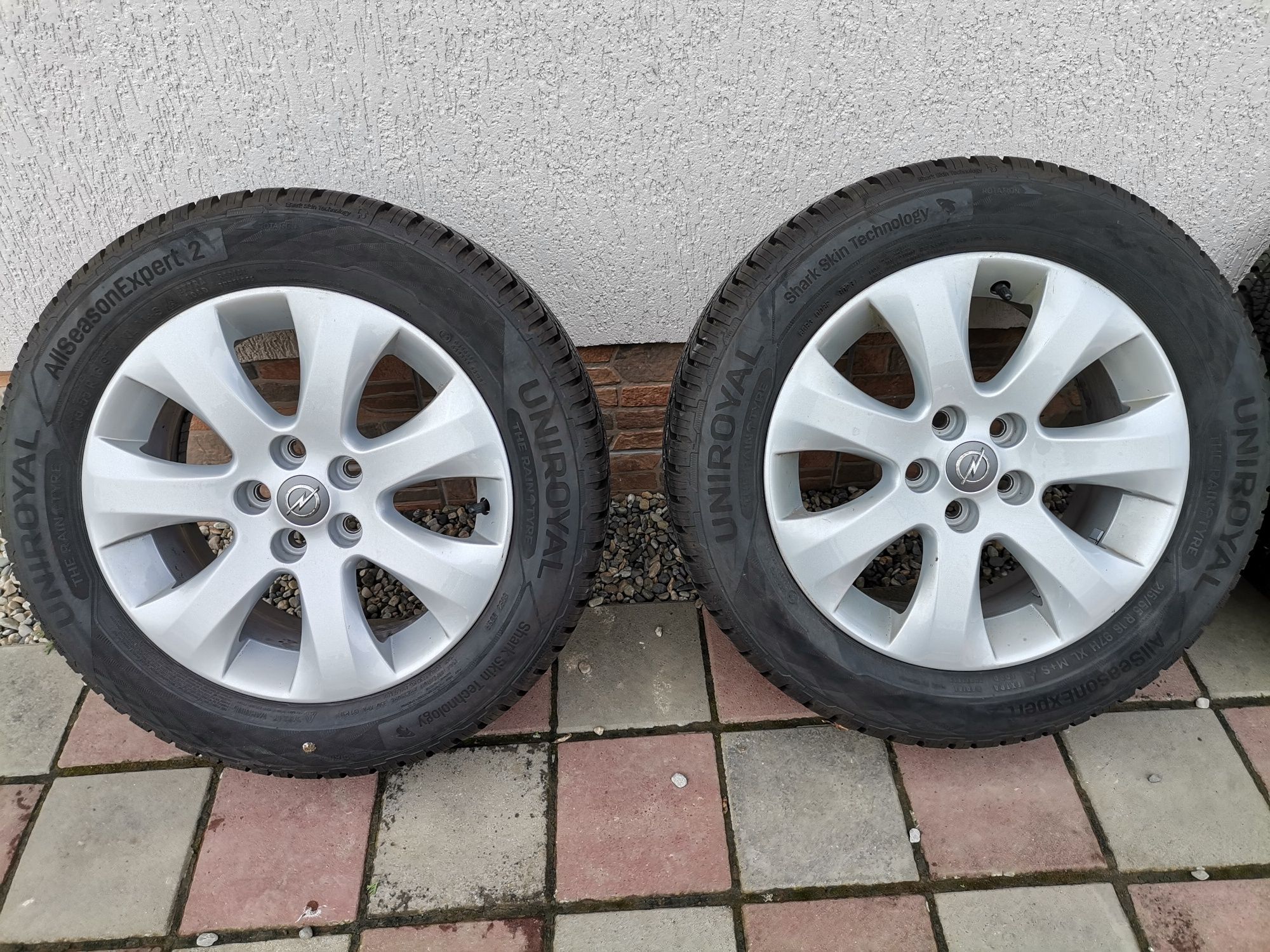 Jante Aliaj 5x105 Opel Mokka r16  anvelope noi 215/55r16