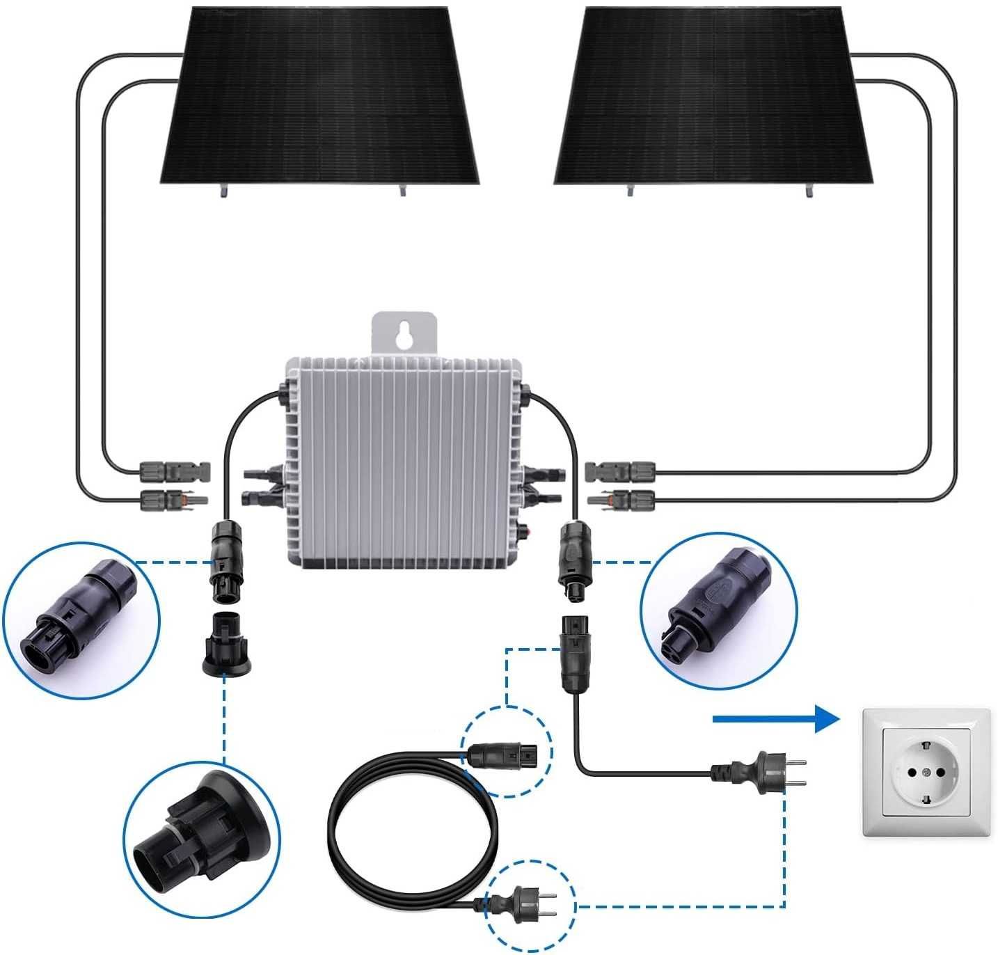Продавам Соларен микро инвентор - 600w