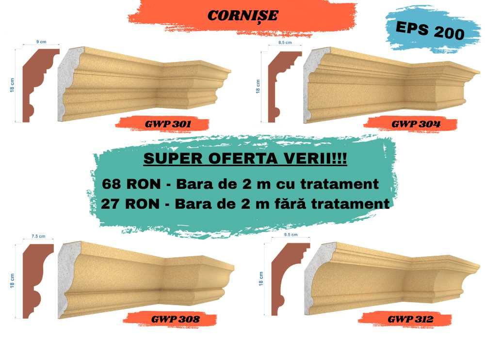 PROFILE DECORATIVE DIN EPS200 – Prețuri speciale direct de la atelier!