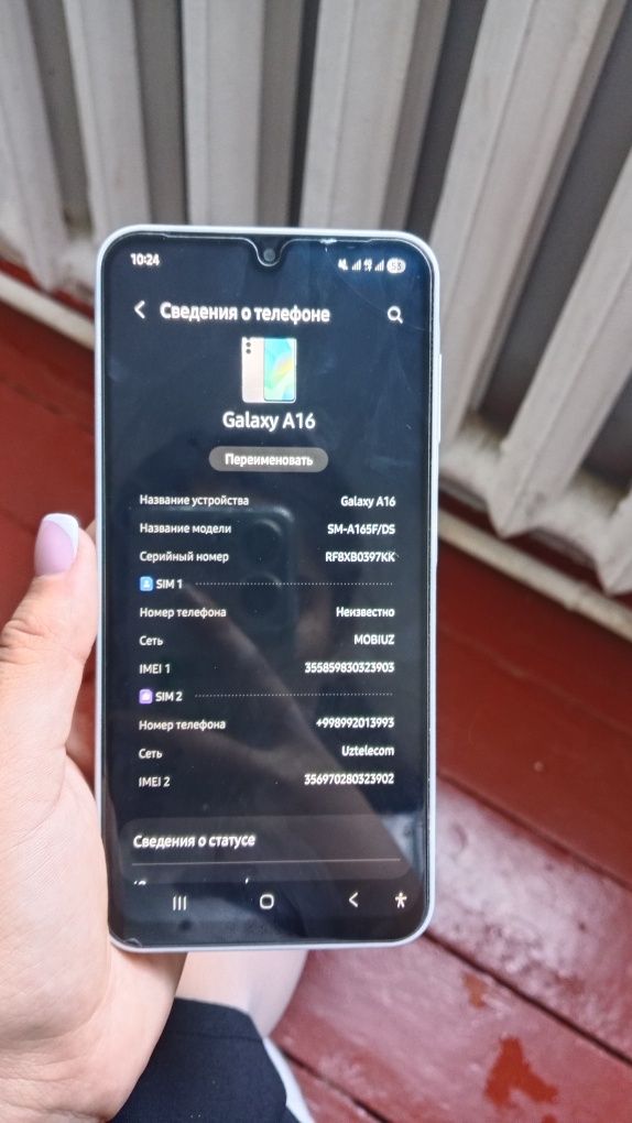 A16 telefon sotiladi