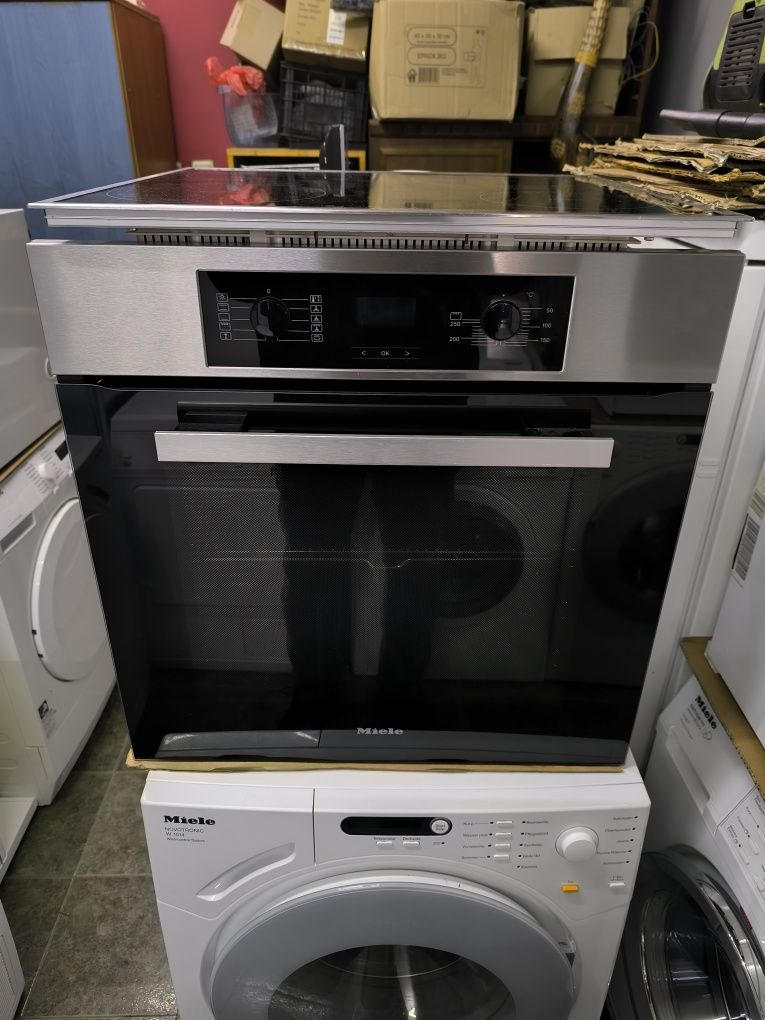 Фурна  Miele H2267B с индукционен плот.