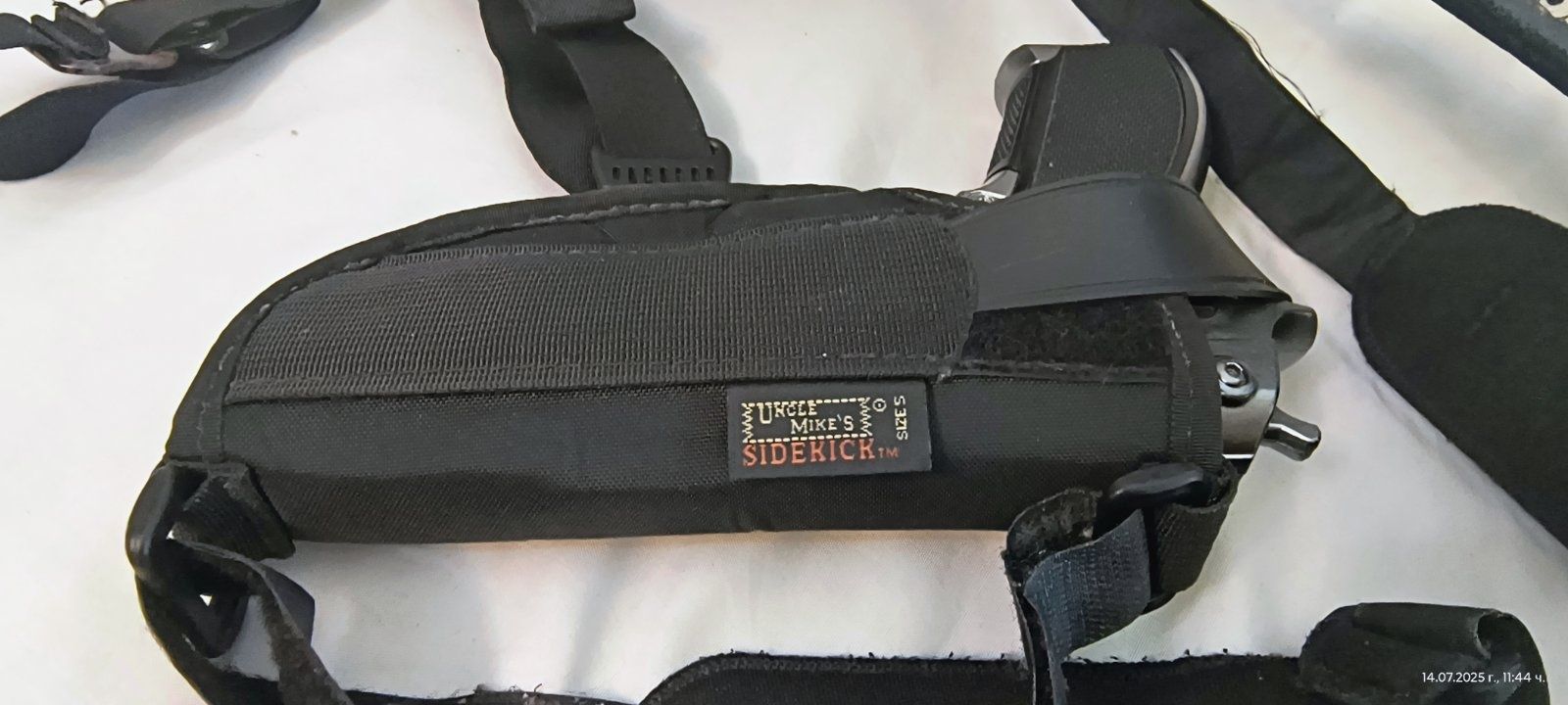 Метален пистолет с капси Colt 1911 комплект с кобур