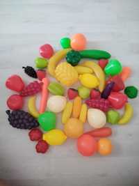 Set fructe și legume plastic jucării copii