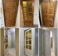 Покраска дверей,реставрация дверей, кухонного гарнитура
