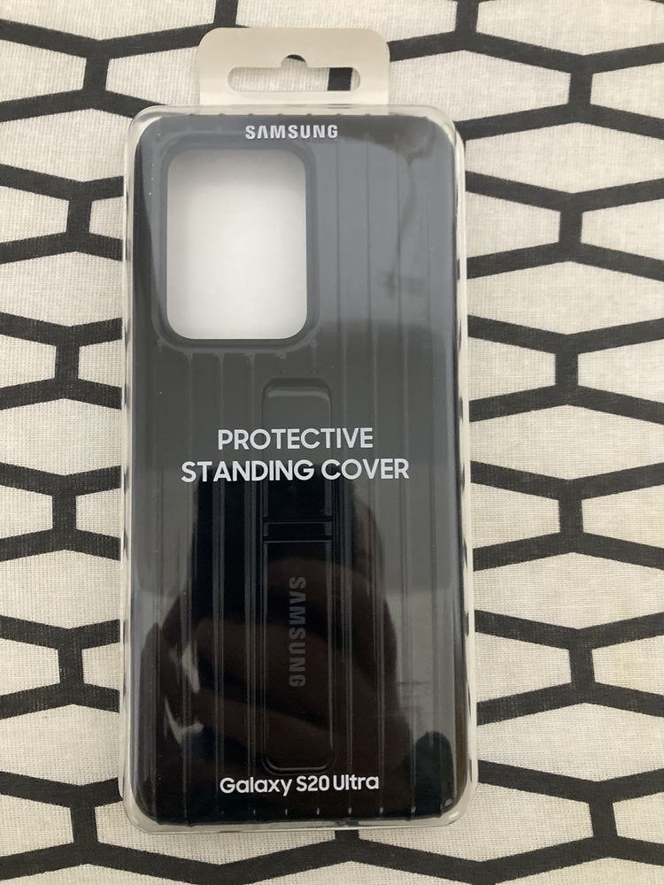 Husa originala Protective Standing Cover Samsung Galaxy S20 Plus Ultra