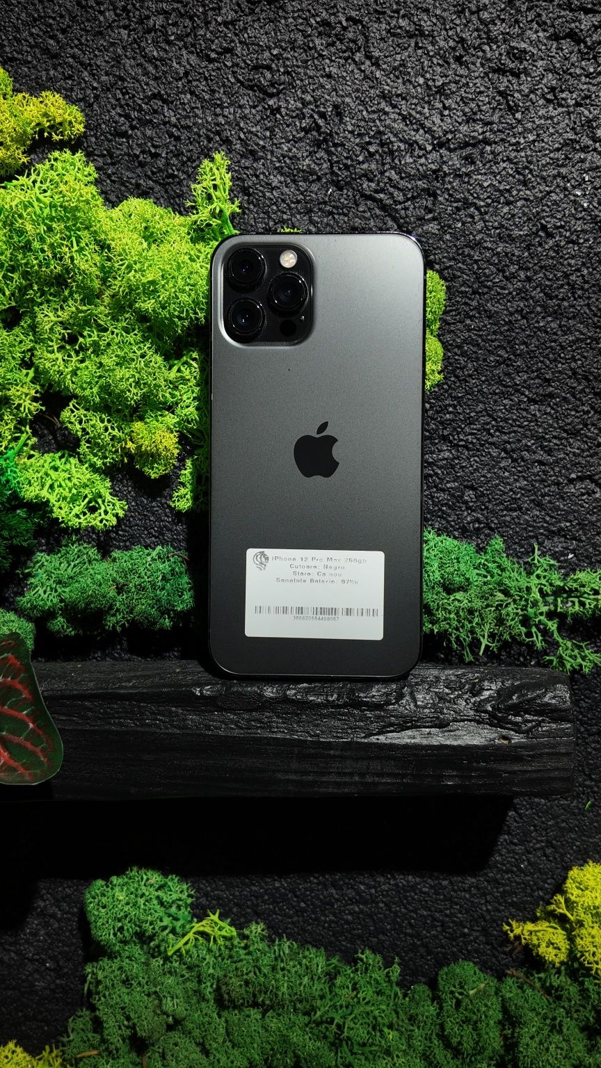 iPhone 12 Pro Max 256gb Neverlocked Space Gray Stare Buna Baterie 87%