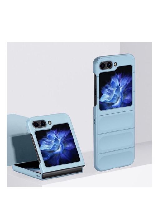 Samsung Z FOLD 6 Z FLIP 6 - Husa Plastic Fata Spate Insertie Ondulata