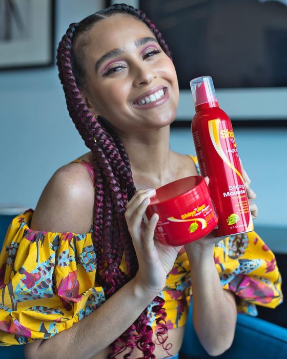 Shine’n Jam Set gel+spumă pentru codite impletite