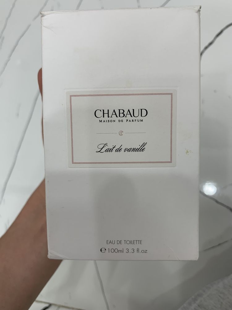 Духи CHABAUD Lait De Vanille