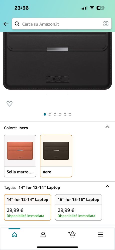 Husa din piele vegana pentru Macbook pro/air