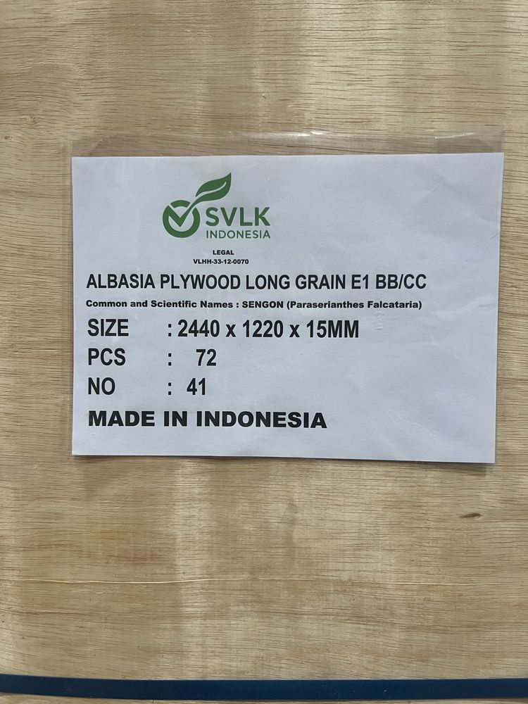 Placaj Brut Albasia B/BB 4mm (1220x2440)