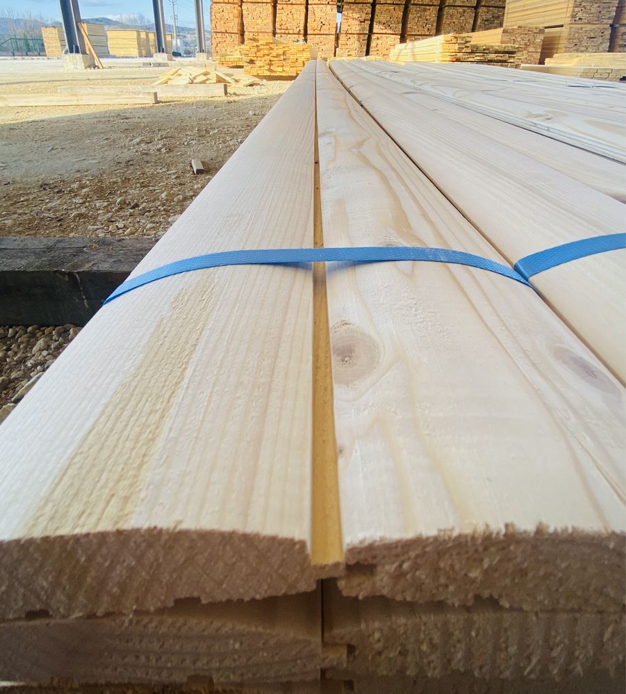Дървен материал - Сухи талпи , ламперия, челни дъски, дюшеме, декинг
