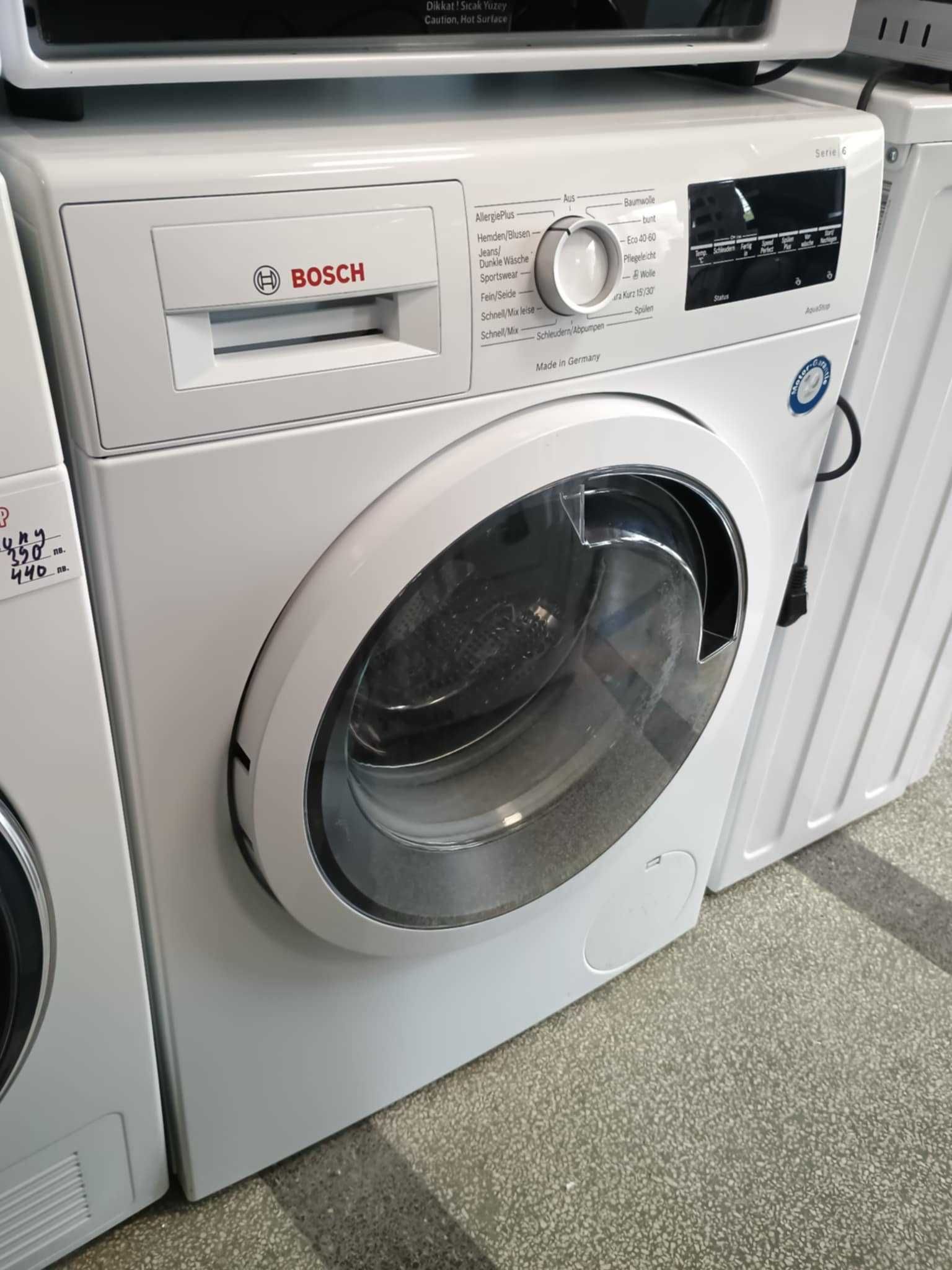 A+ Пералня машина Bosch-Бош Series 6 8 кг 1400 об/мин VarioDrum