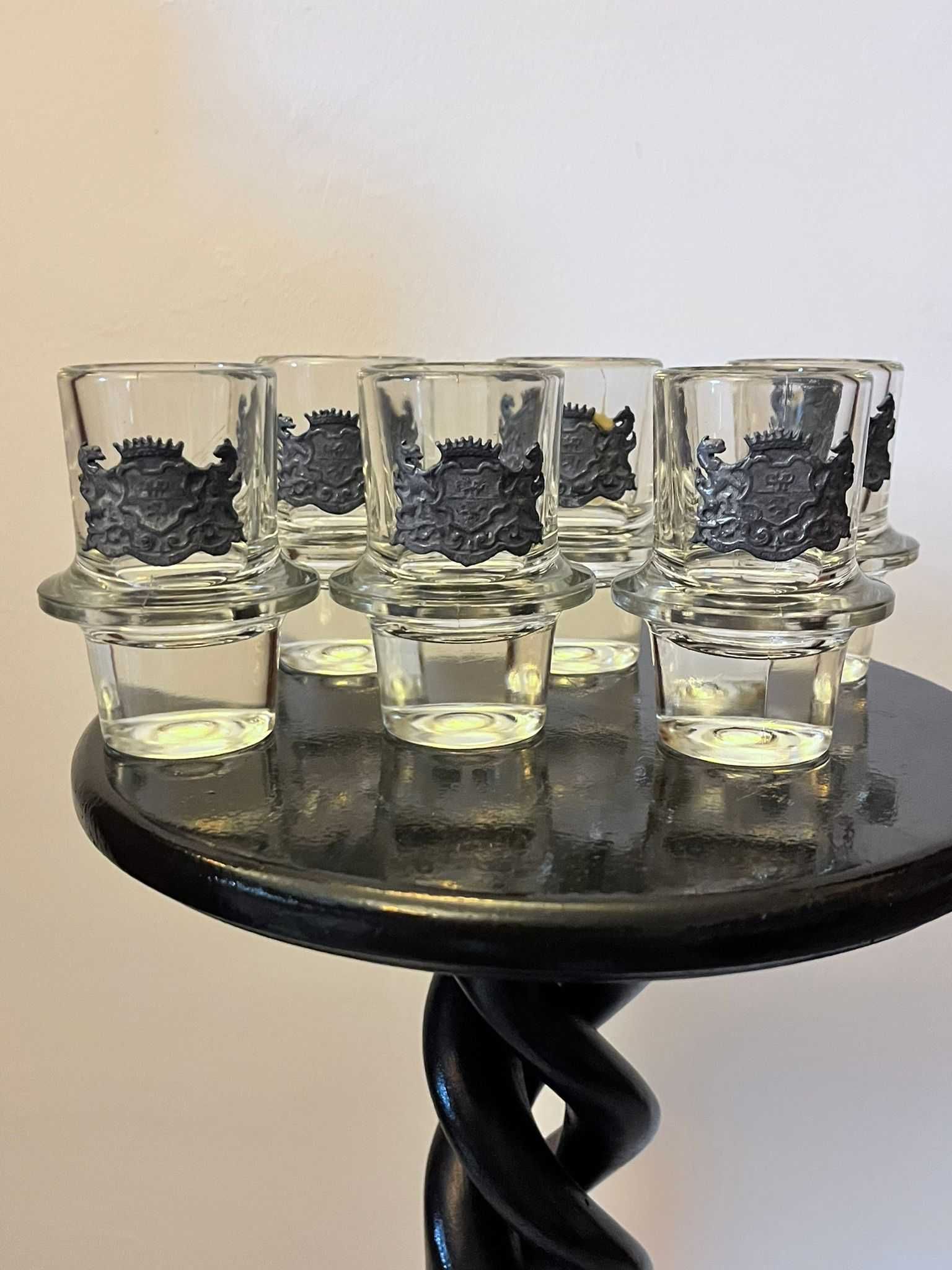 Set sase piese sfesnice cu decoratiuni metalice bibelouri bibelou