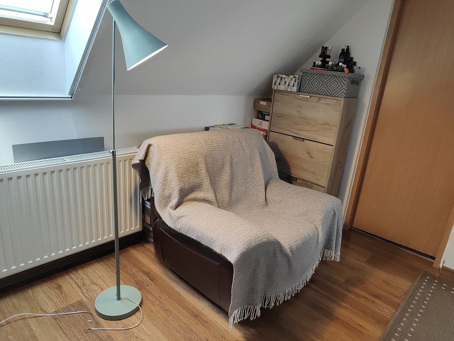 Fotoliu piele naturala masivă.