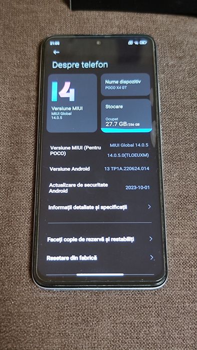 Xiaomi Poco X4 GT 8GB RAM, 256GB stocare