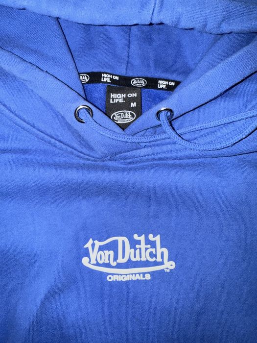 Синьо худи Von Dutch