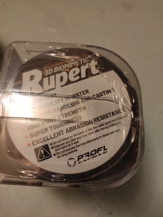 Nylon  Monofilament 3D ProFl Rupert 1200m ,30,35,40