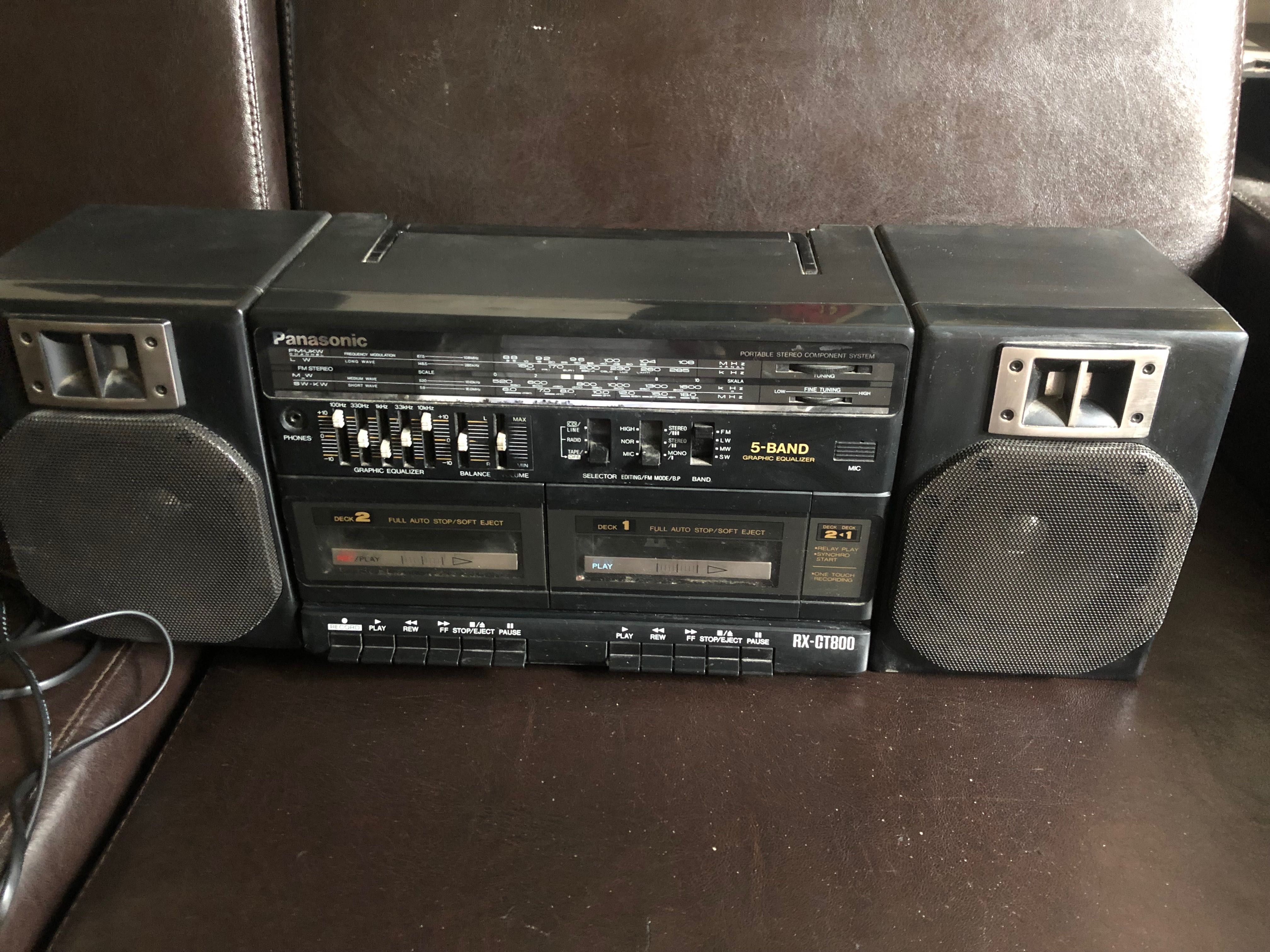 stereo cassette Sony , Panasonic