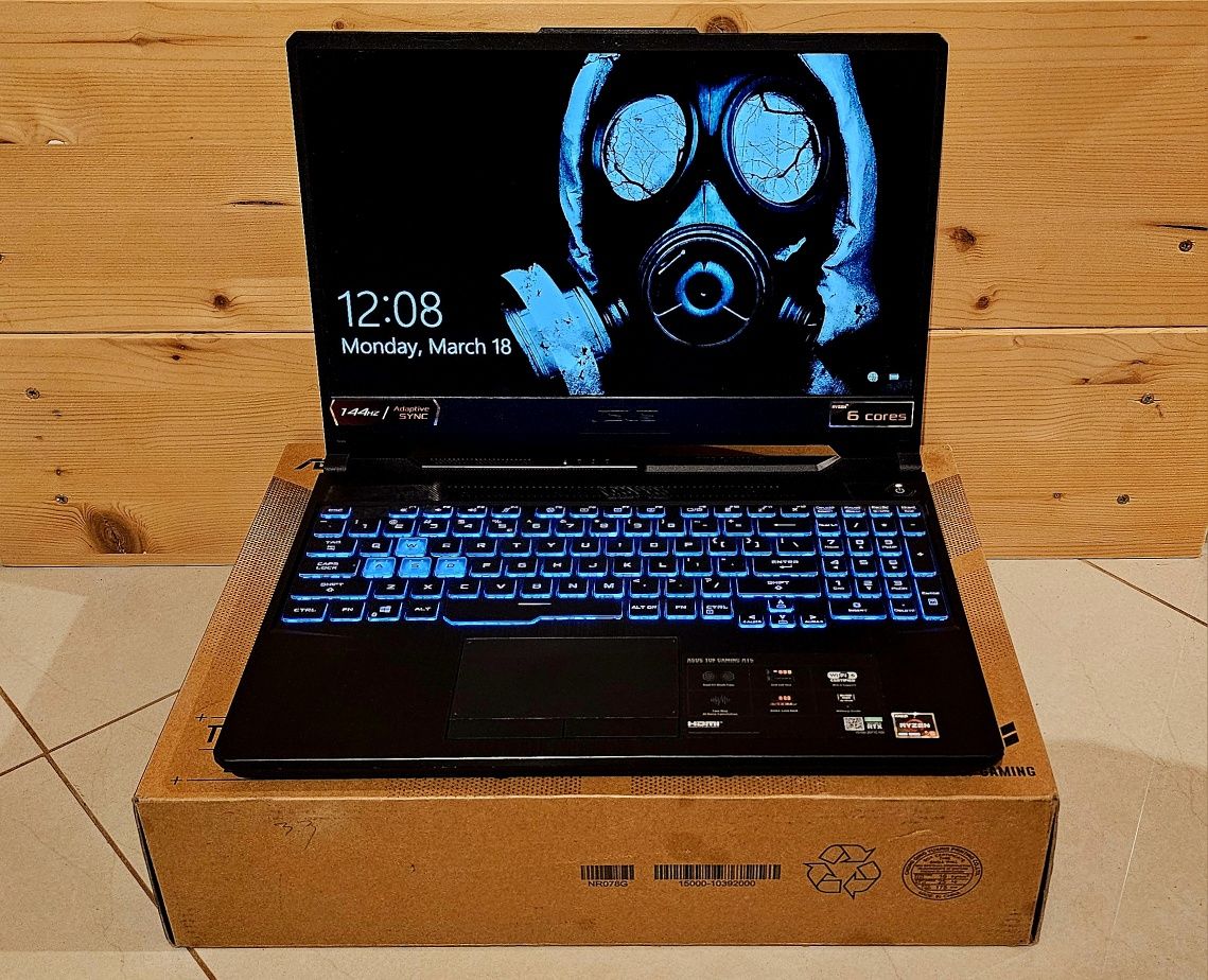 Laptop gaming Asus RTX 144Hz RGB Full Box